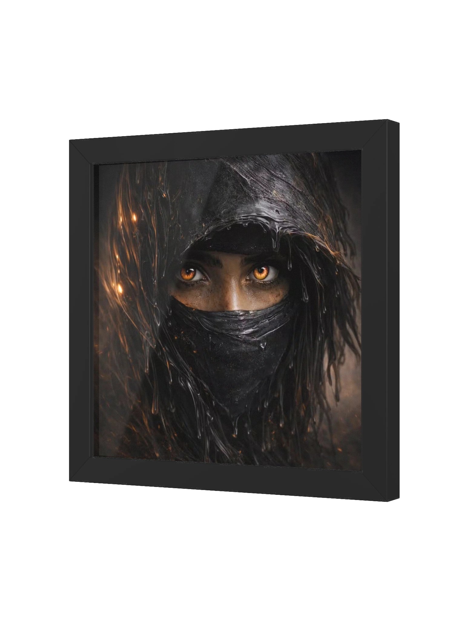 Ember Veil – Gothic Fantasy Art product image (2)