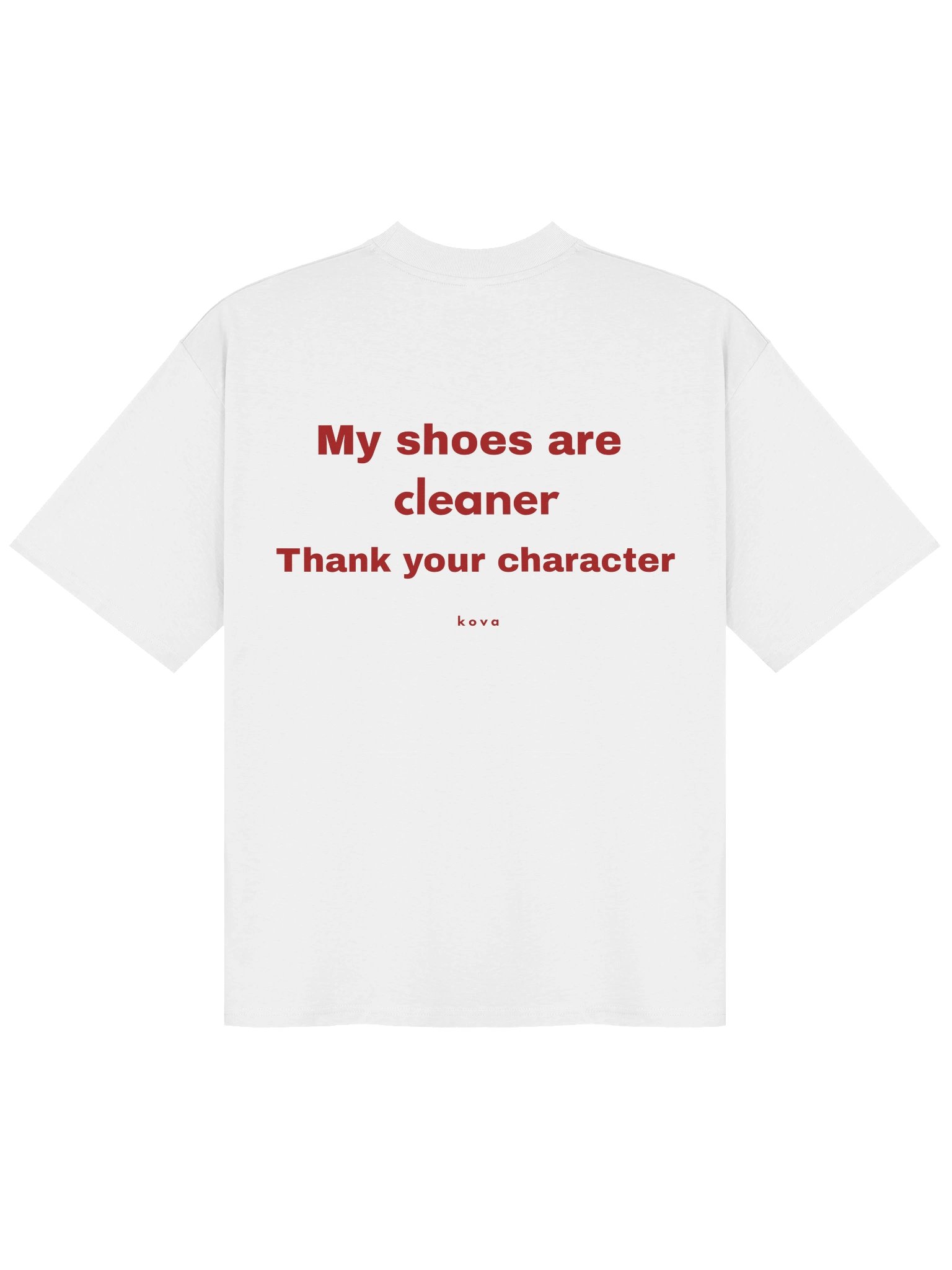 My Shoes Are Cleaner — Oversized Tee product image (1)