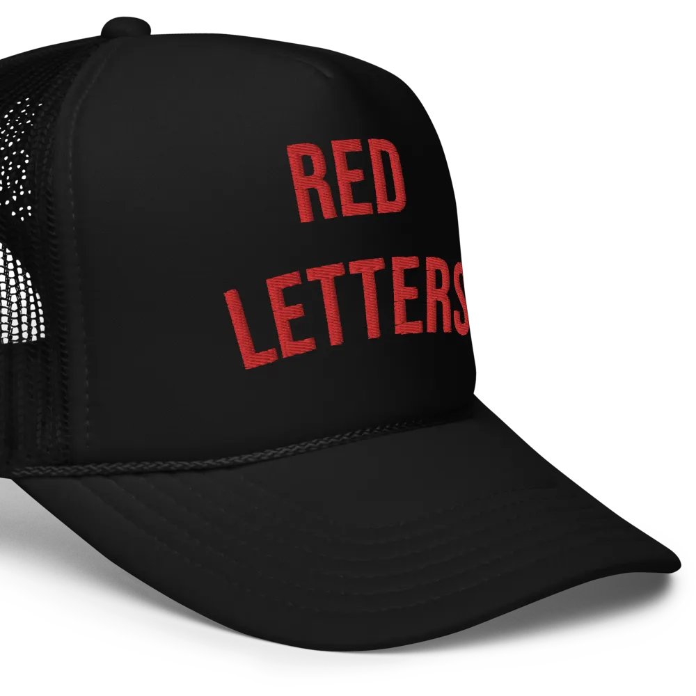 Red Letters Black Hat product image (5)