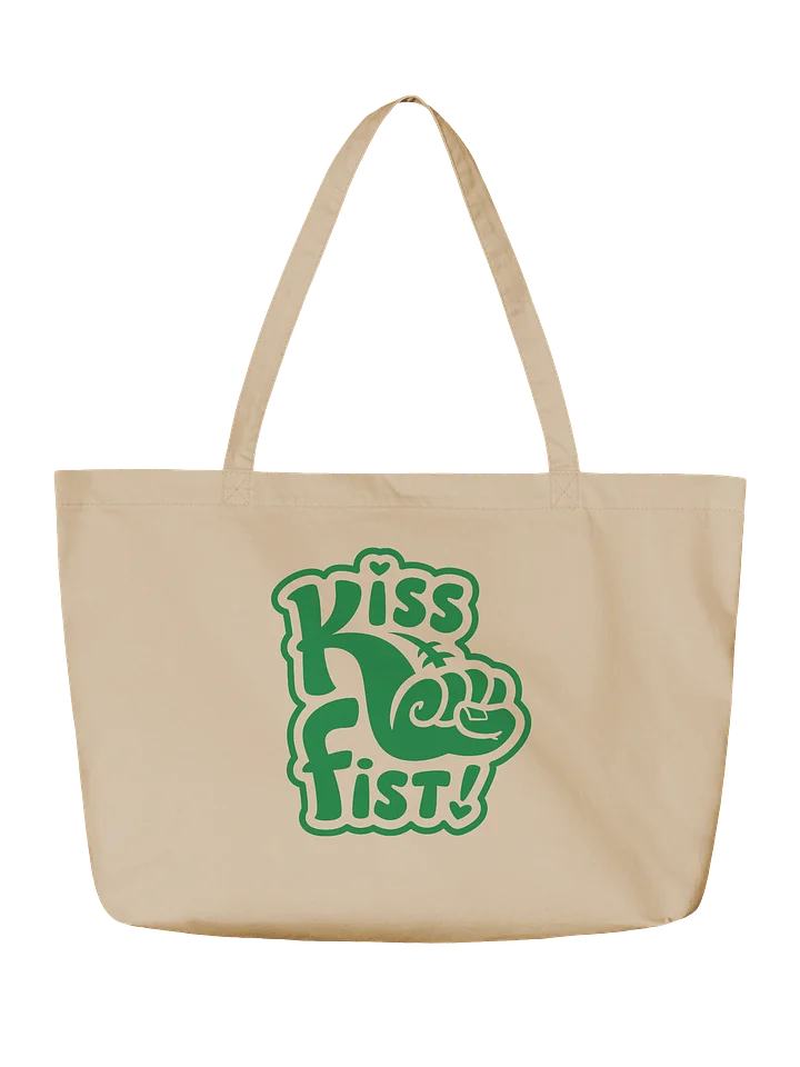 Kiss Fist! Graphic Organic Tote product image (2)