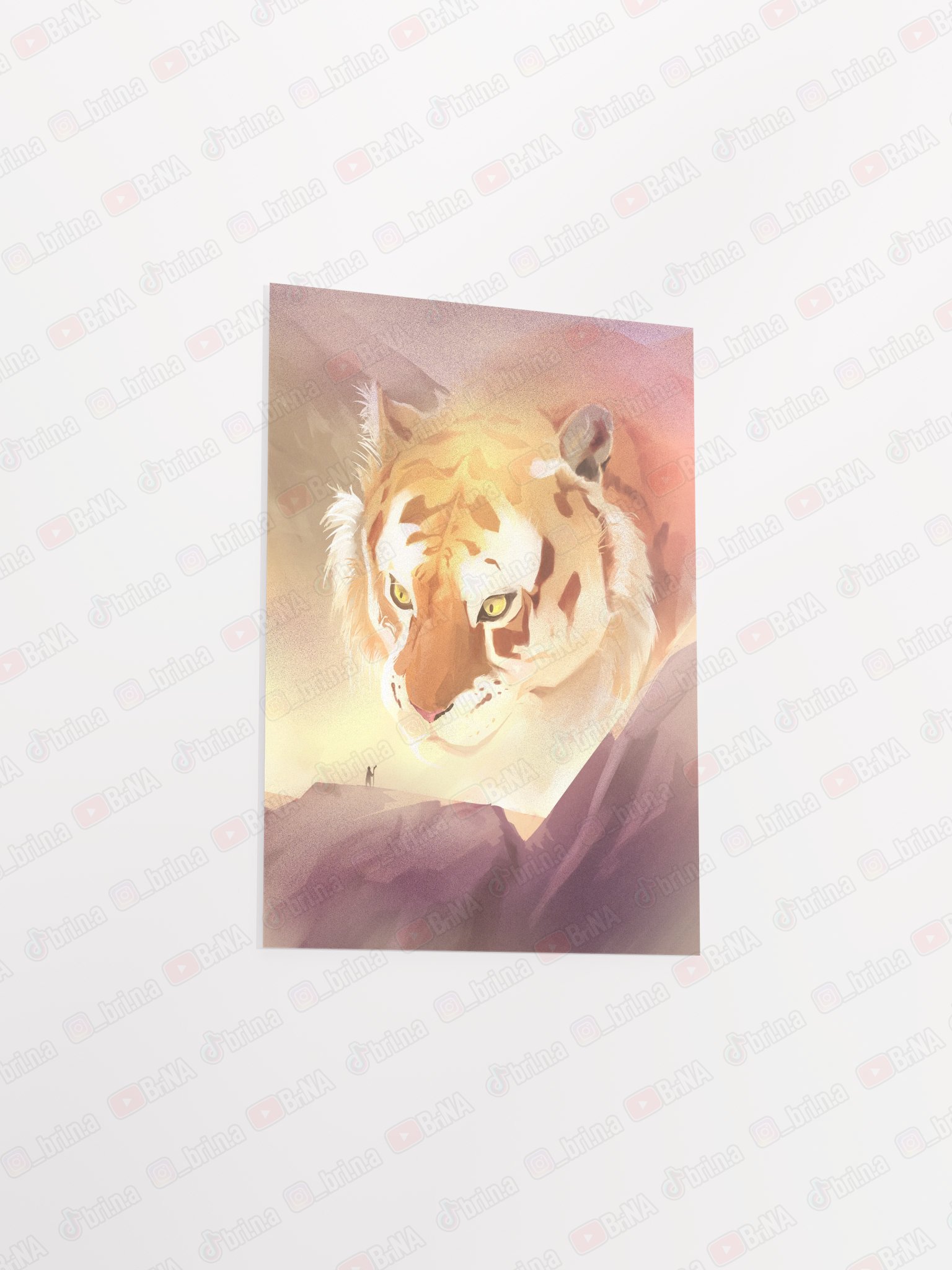 Mountain Tiger Poster product image (3)