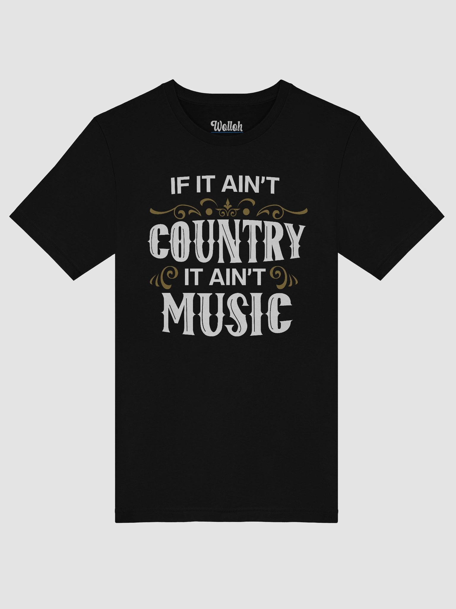 If It Ain't Country, It Ain't Music – Funny T-Shirt for Country Music Fans product image (6)