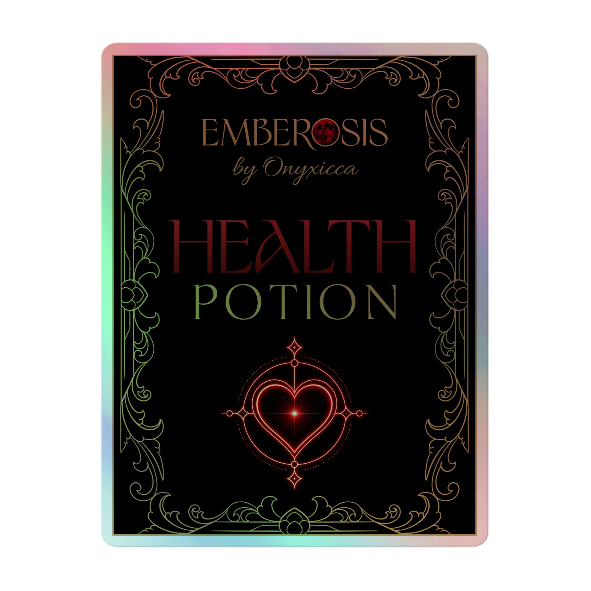 Health Potion Holographic Sticker product image (1)