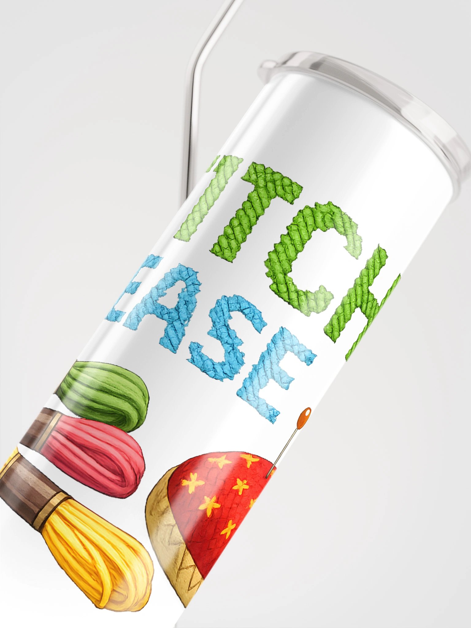 Stitch Please Stainless Steel Tumbler product image (4)