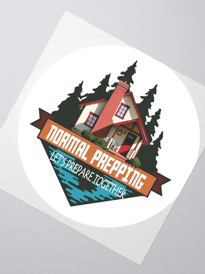Normal Prepping Logo Stickers product image (2)