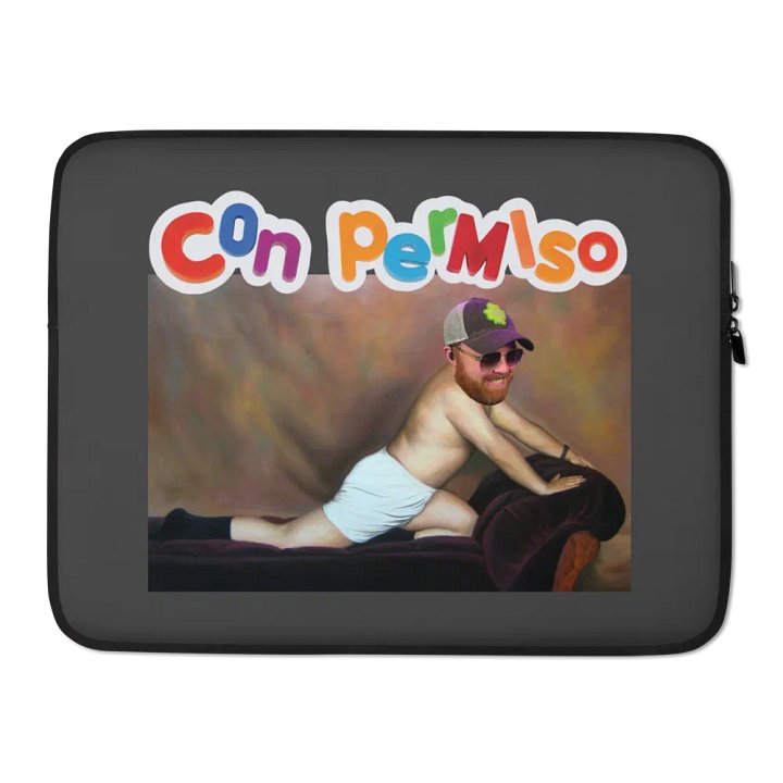 Con Permiso Laptop Case product image (2)