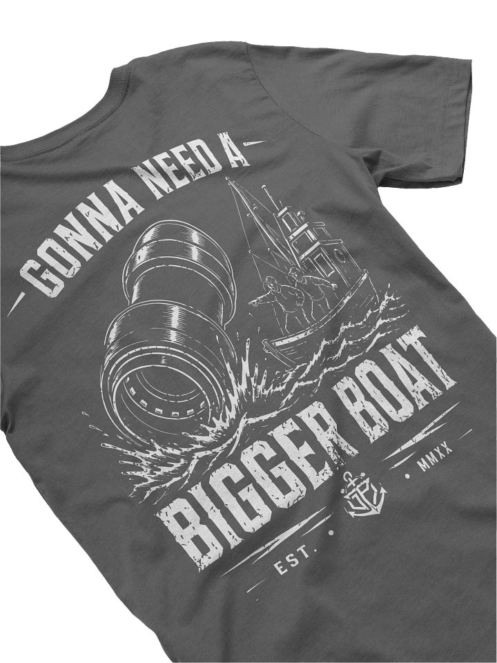 BIGGER BOAT TEE (WHITE LOGO) product image (1)