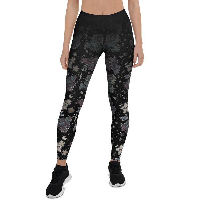 Whimsical Wonders Retro All-Over Print Leggings product image (2)