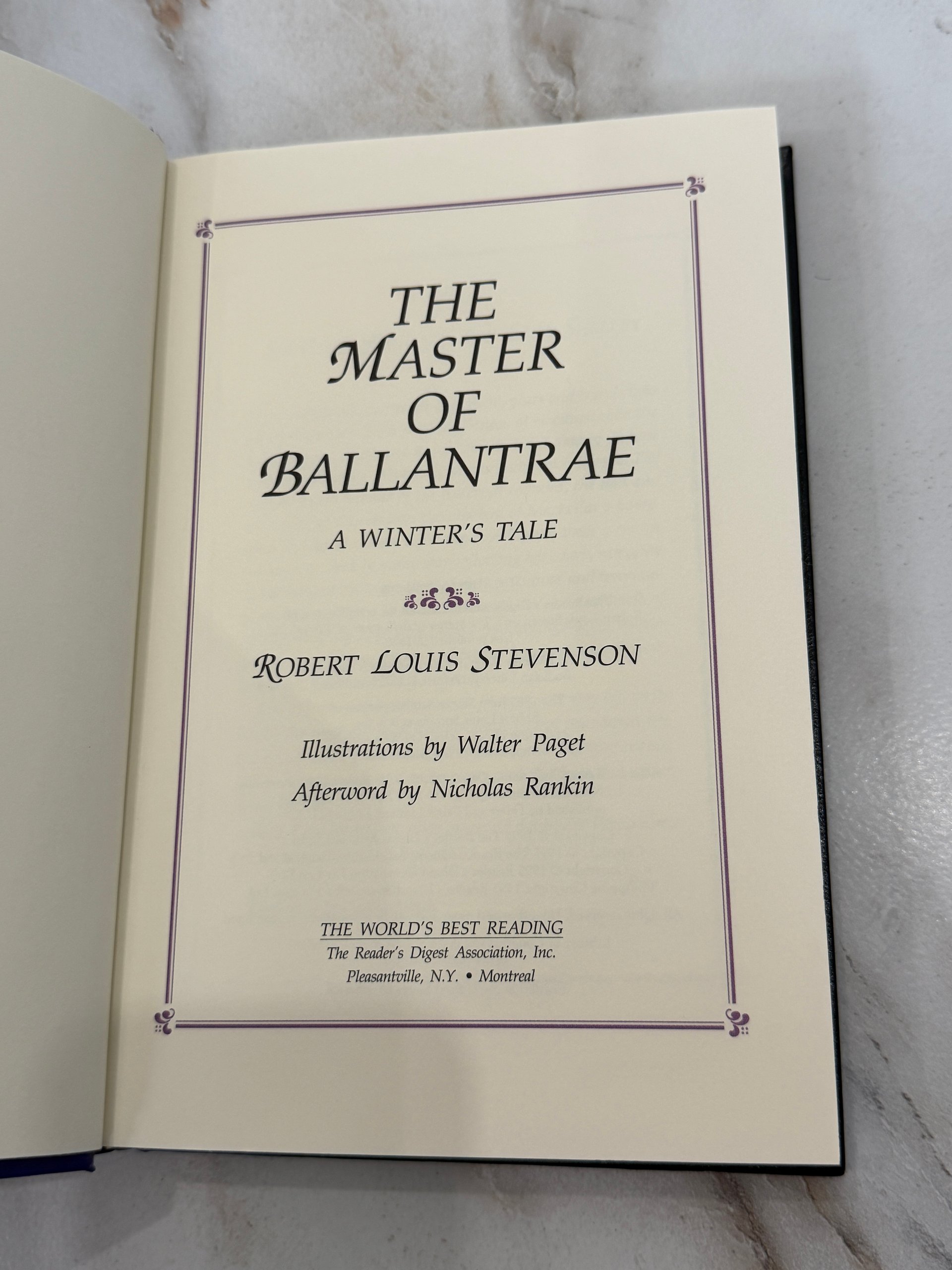 1995 | The Master of Ballantrae | Reader’s Digest World’s Best Reading | Robert Louis Stevenson product image (3)