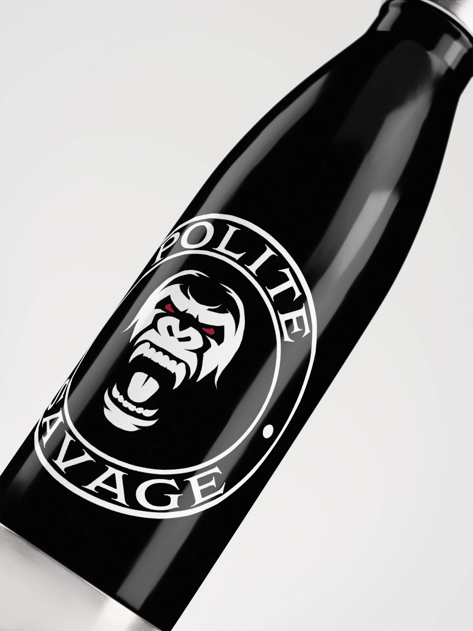 Take Your Azz to the GYM-Polite Savage SS Water Bottle product image (5)