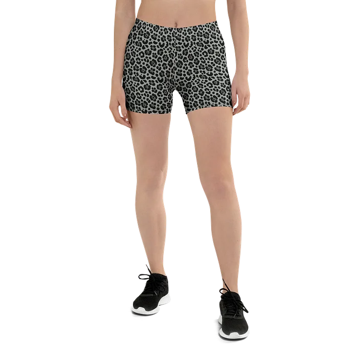 Modern Leopard Print Bike Shorts for Active Wear product image (1)