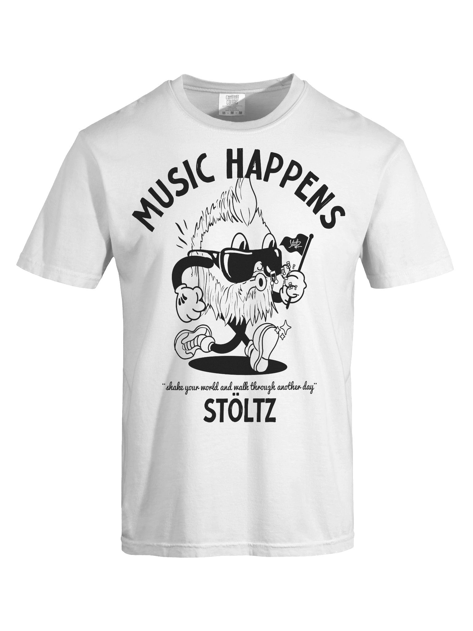 MUSIC HAPPENS (White) product image (7)