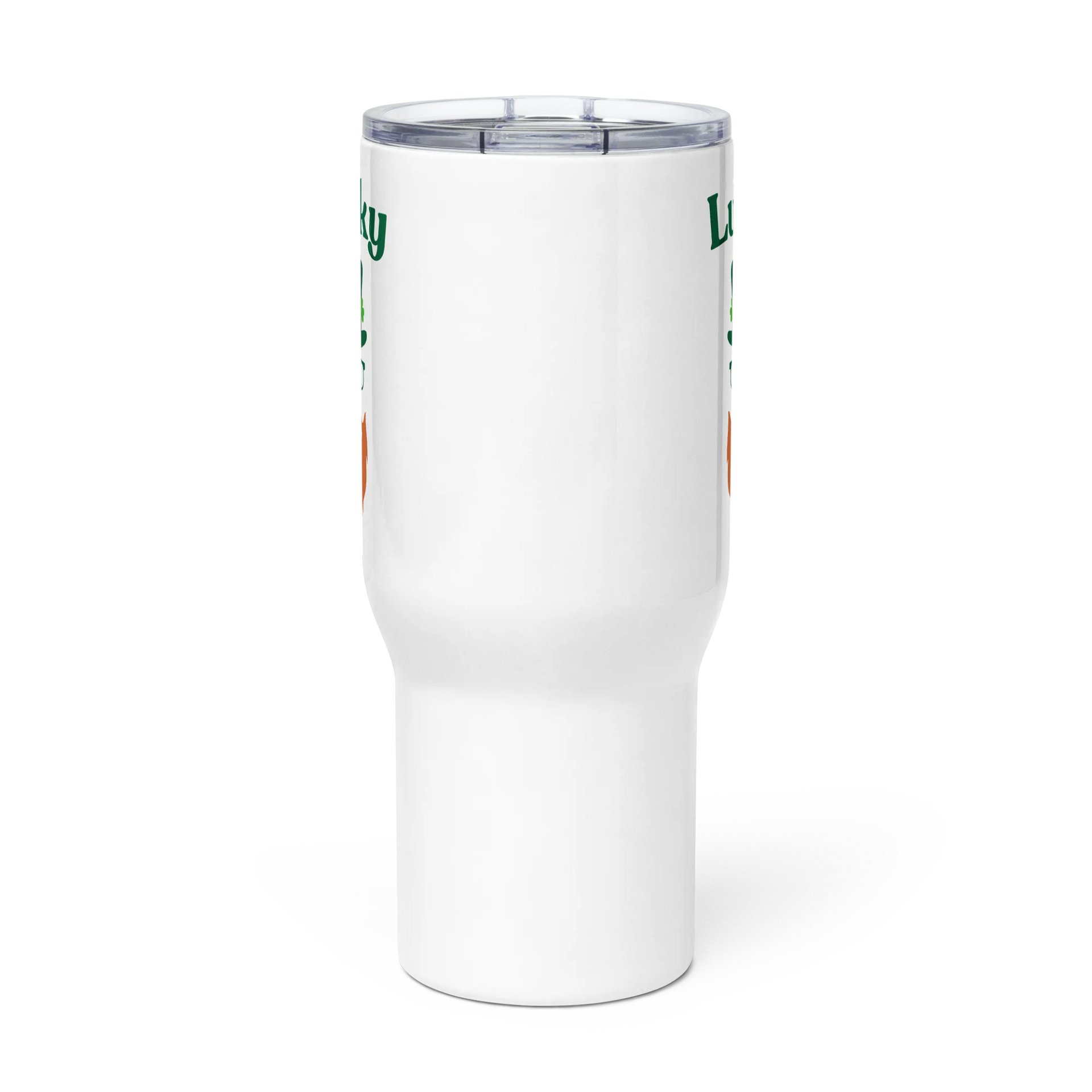 Lucky Leprechaun Stainless Steel Travel Mug product image (3)