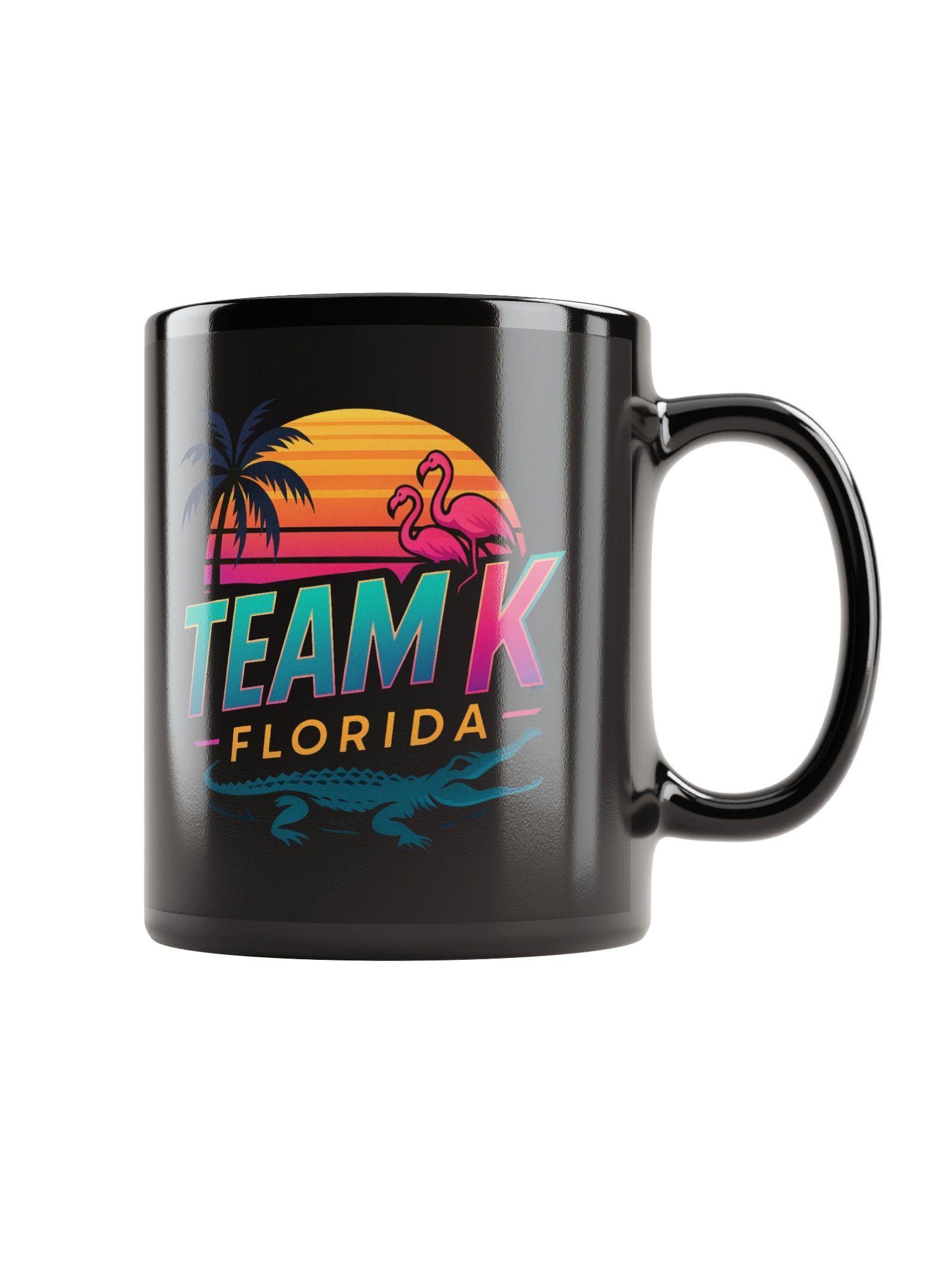 Team K Florida Black Mug product image (1)