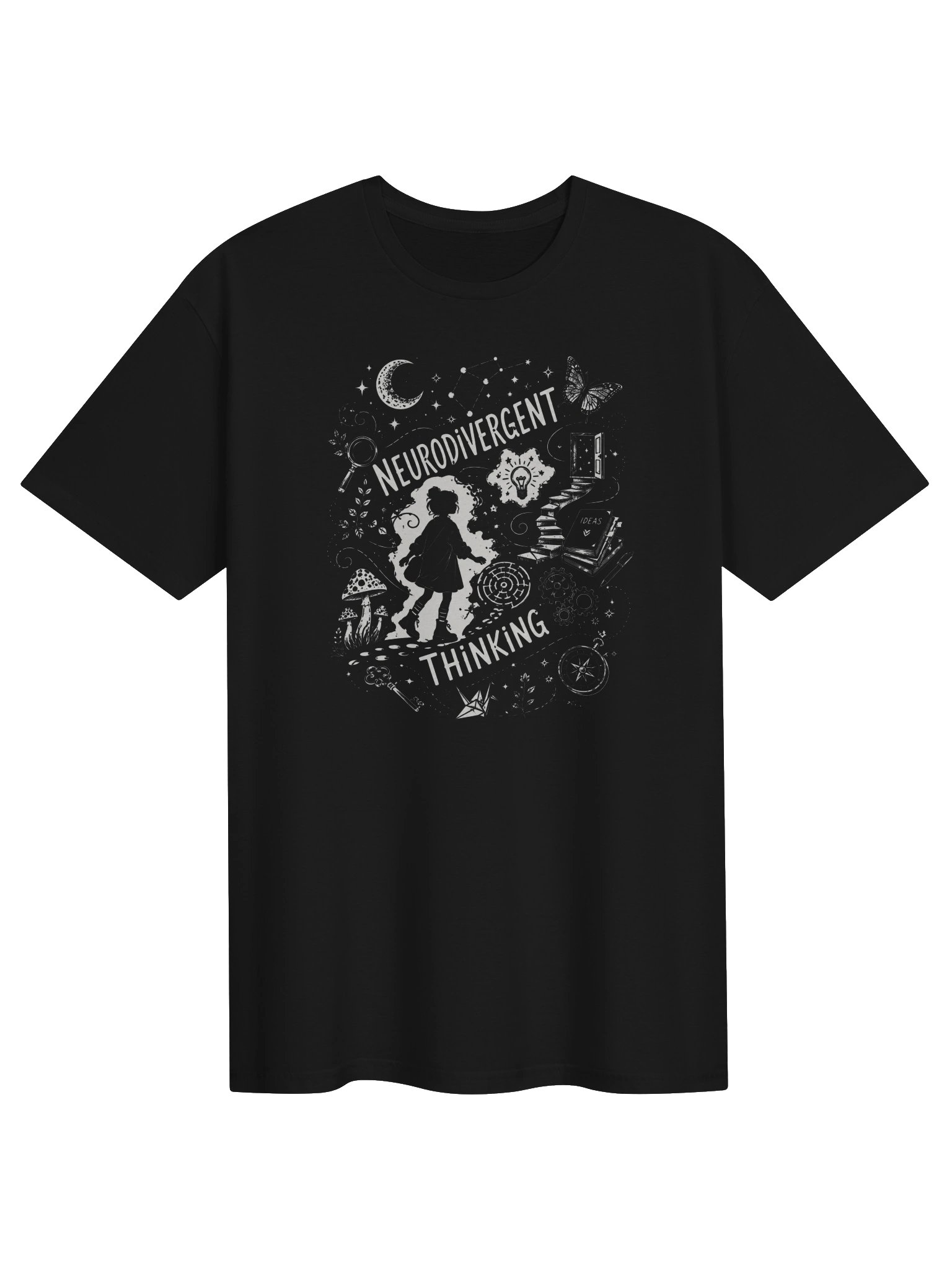 Neurodivergent Thinking Graphic Tee – Celebrate Different Minds product image (5)