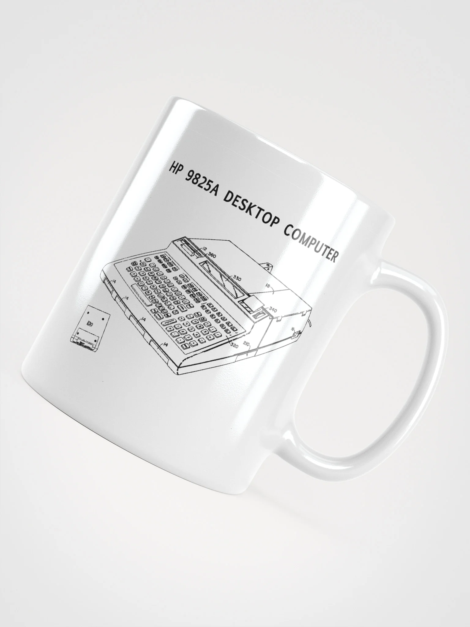 HP 9825 Computer Mug product image (4)