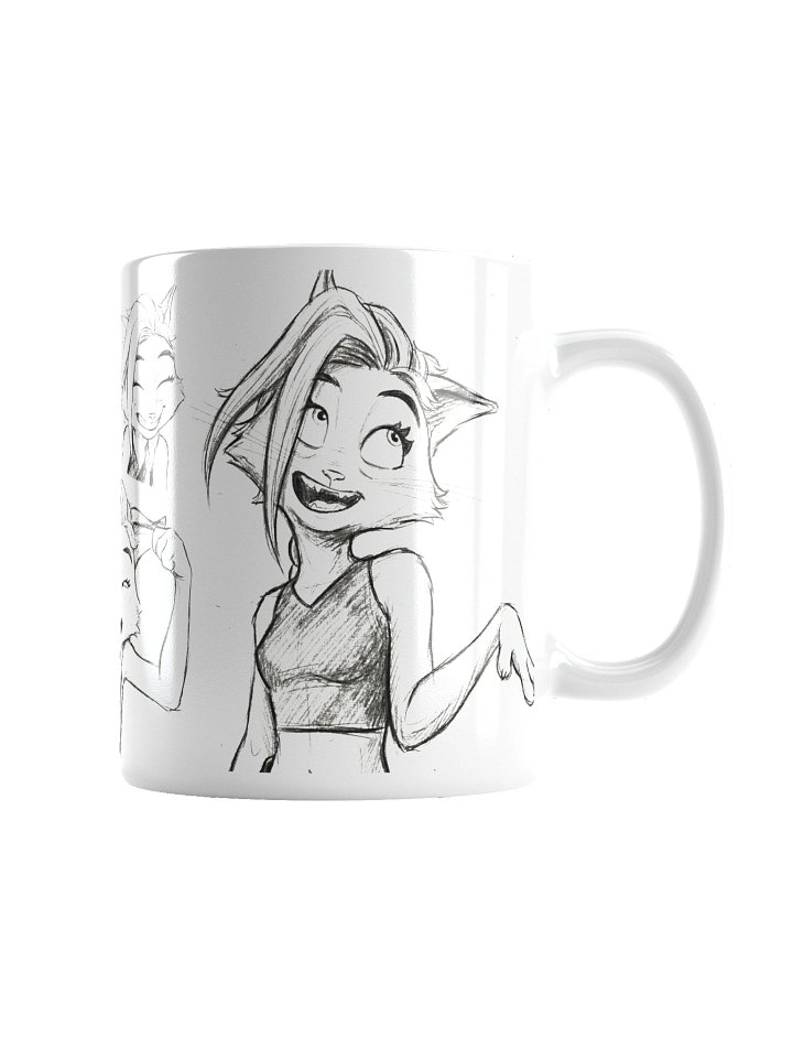 Miaara Sketch White Mug product image (4)