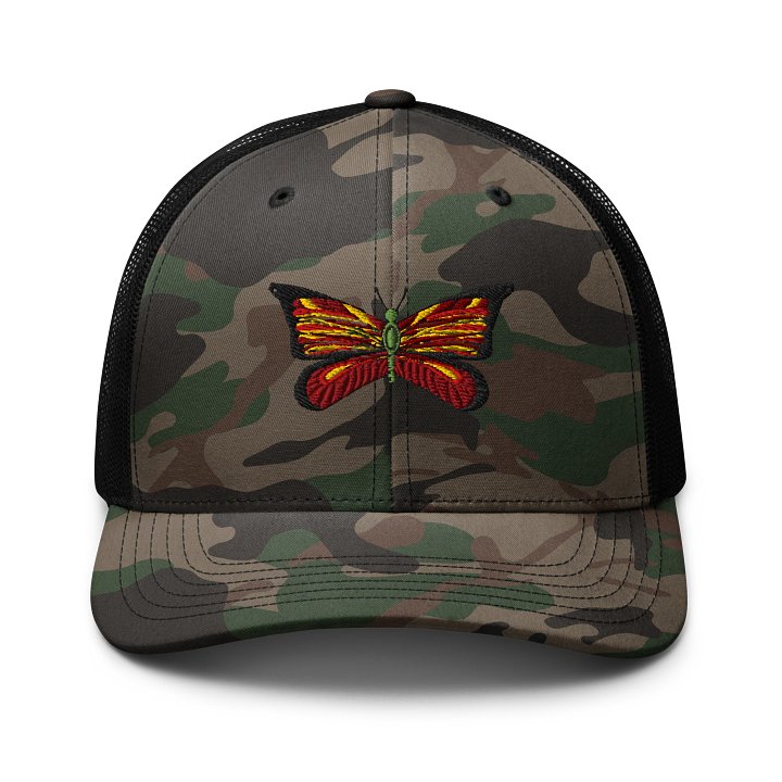 Dragonfly Dreams Camouflage Trucker Hat product image (1)