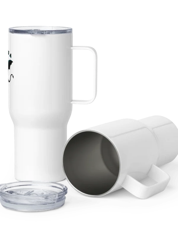 "My Demon is a Cinnamon Roll" Tumbler - Black text product image (8)