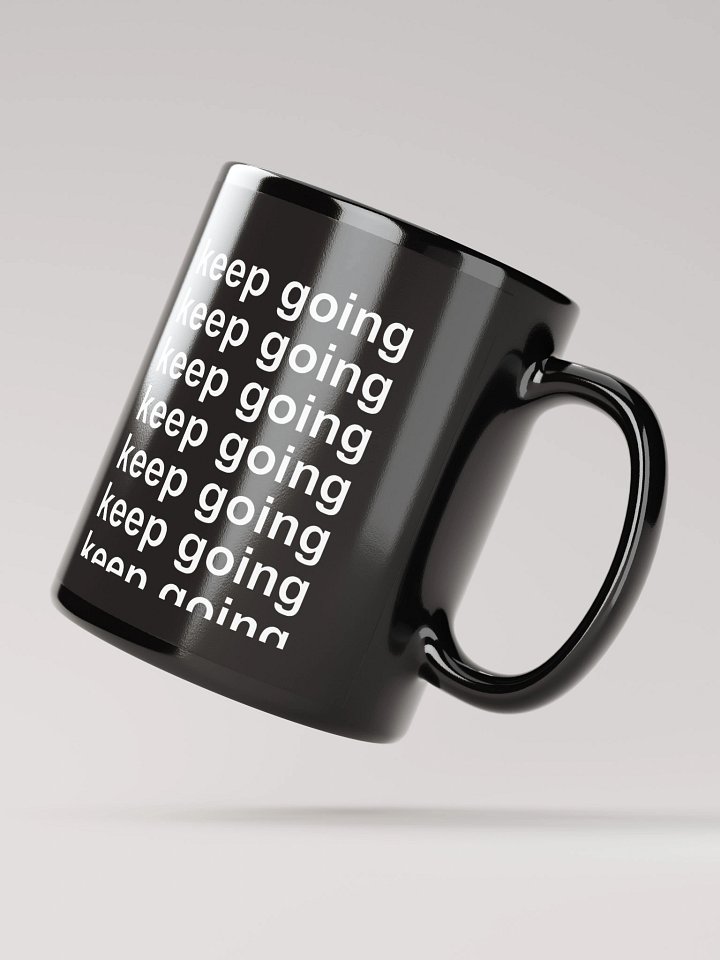 keep going mug (dark mode) product image (3)