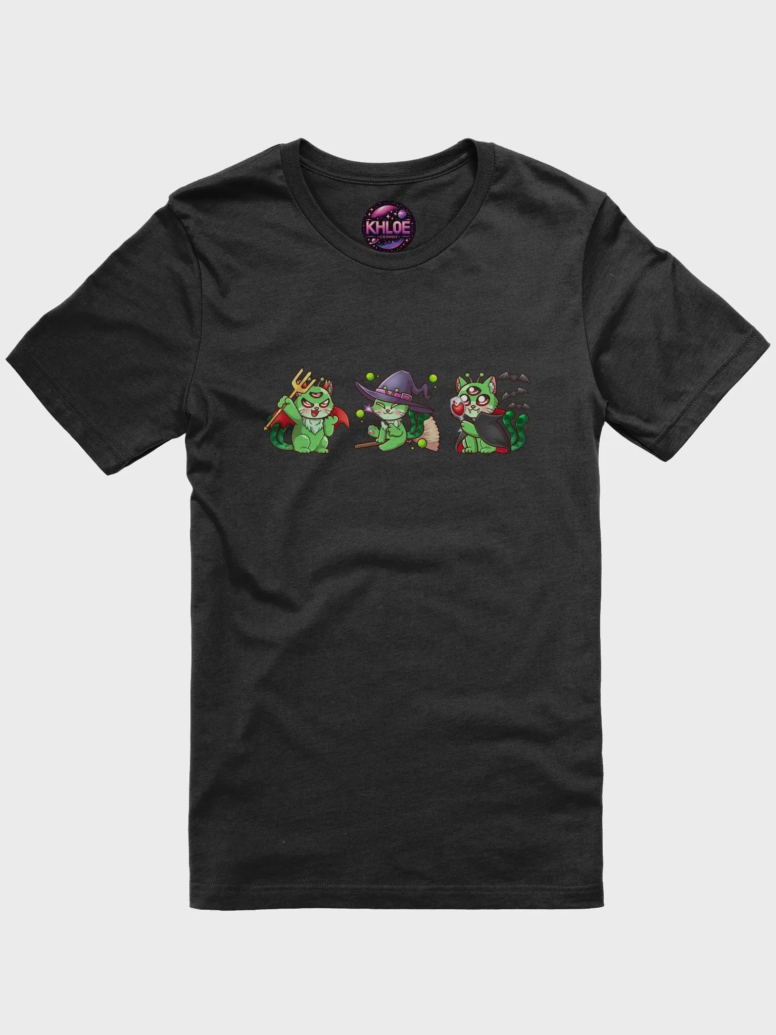 Halloween Cosmos Cat T-Shirt product image (1)