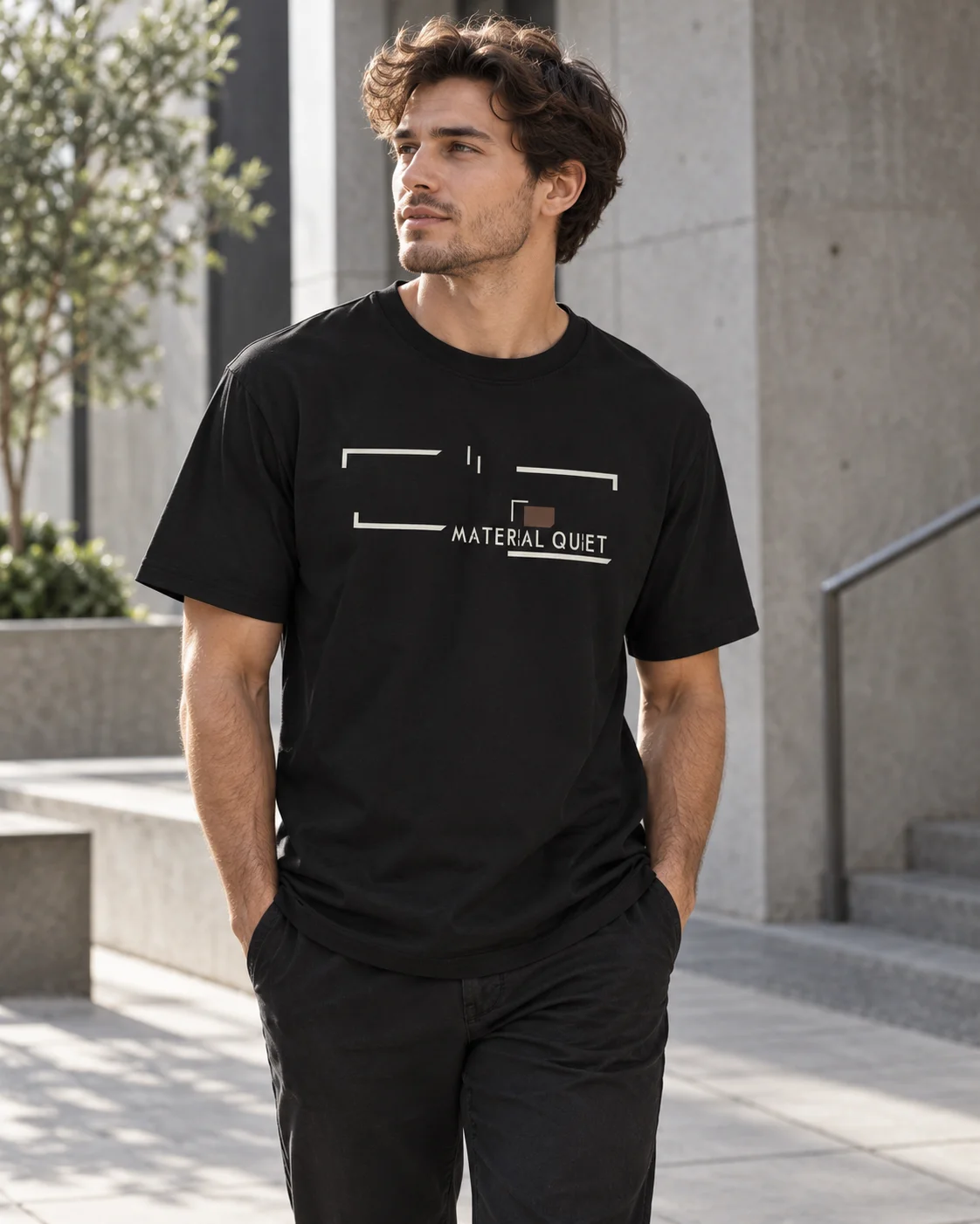 QUIET REGISTER — Heavyweight Tee product image (1)