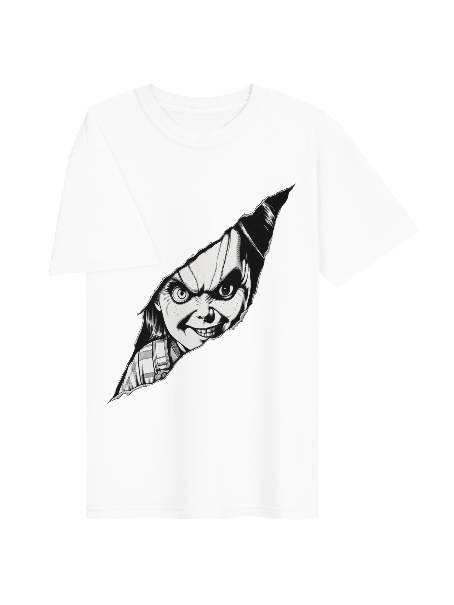 Creepy Killer Doll T-Shirt | Spooky Horror Tee product image (9)