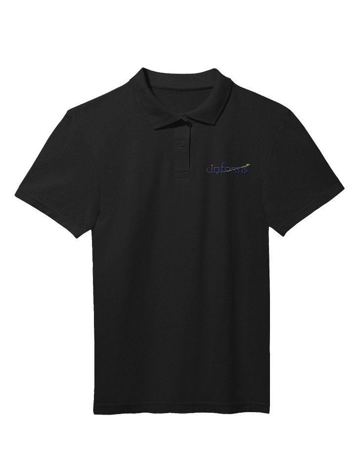 Women's Black INFORMS Polo Shirt - Color Logo product image (1)