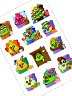 12 Poops Pooping Sticker Sheet