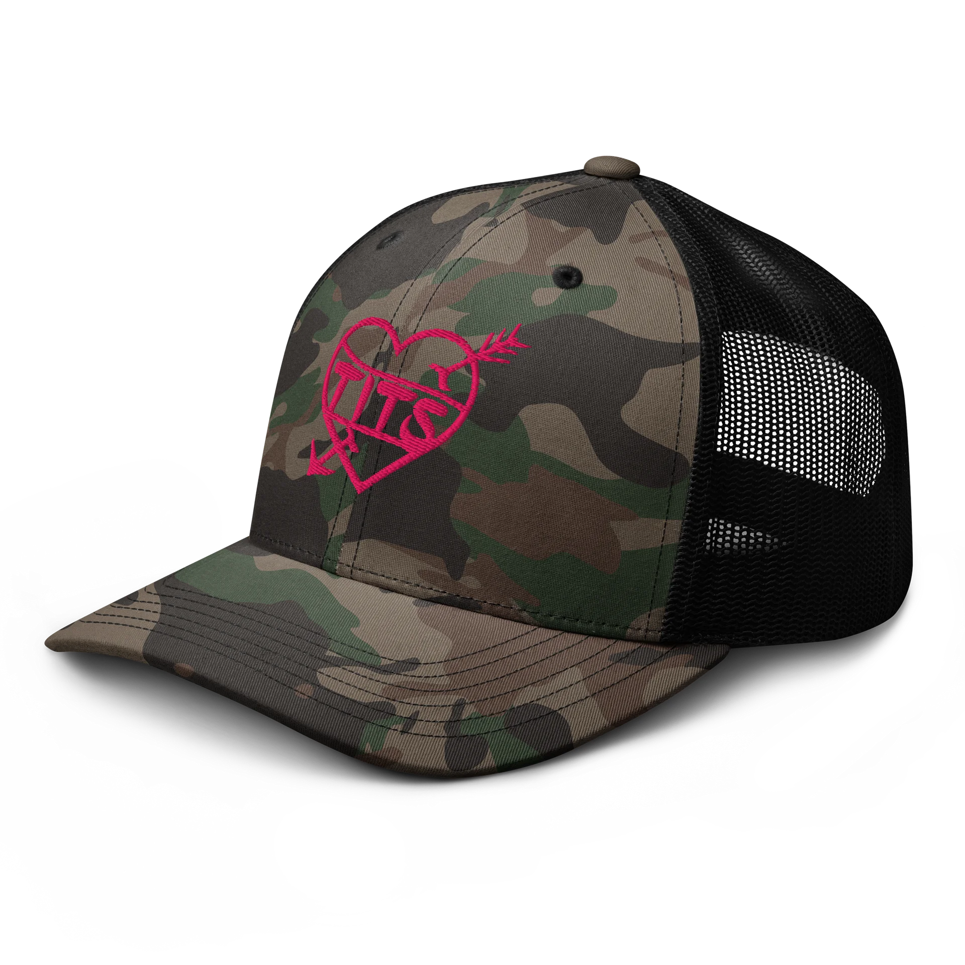 RECRUIT PINK Camo Trucker Hat product image (4)