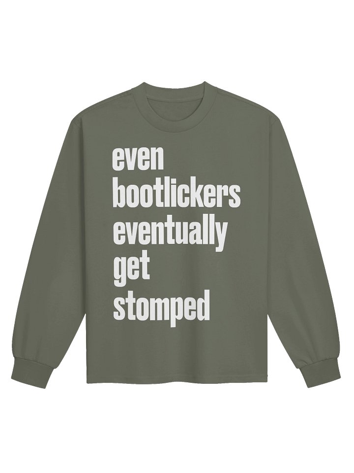Bootlickers Get Stomped - BB x ASC Long Sleeve Tee product image (9)