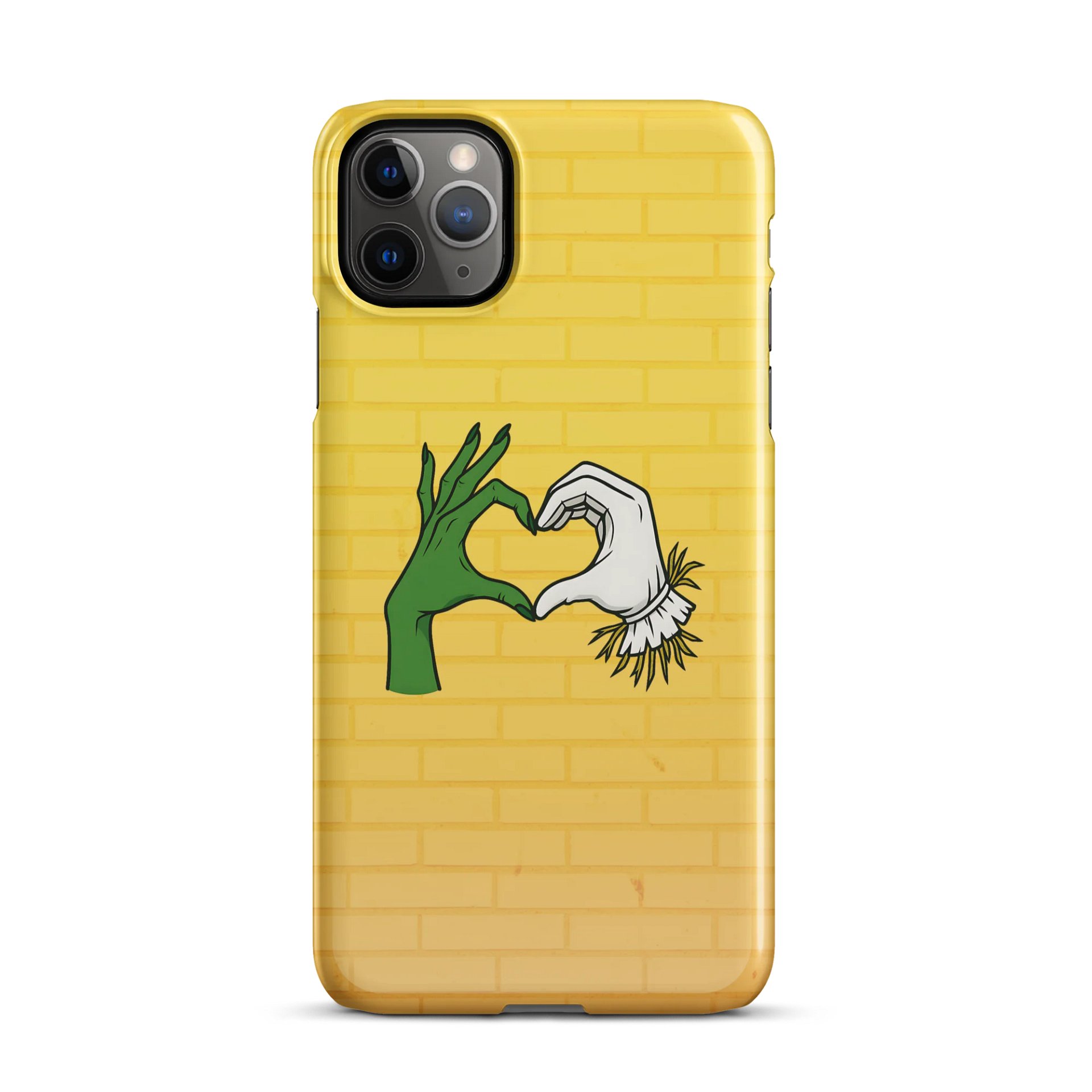 Wicked iPhone Case – Fiyero & Elphaba Heart Hands – Broadway Ship Art product image (2)