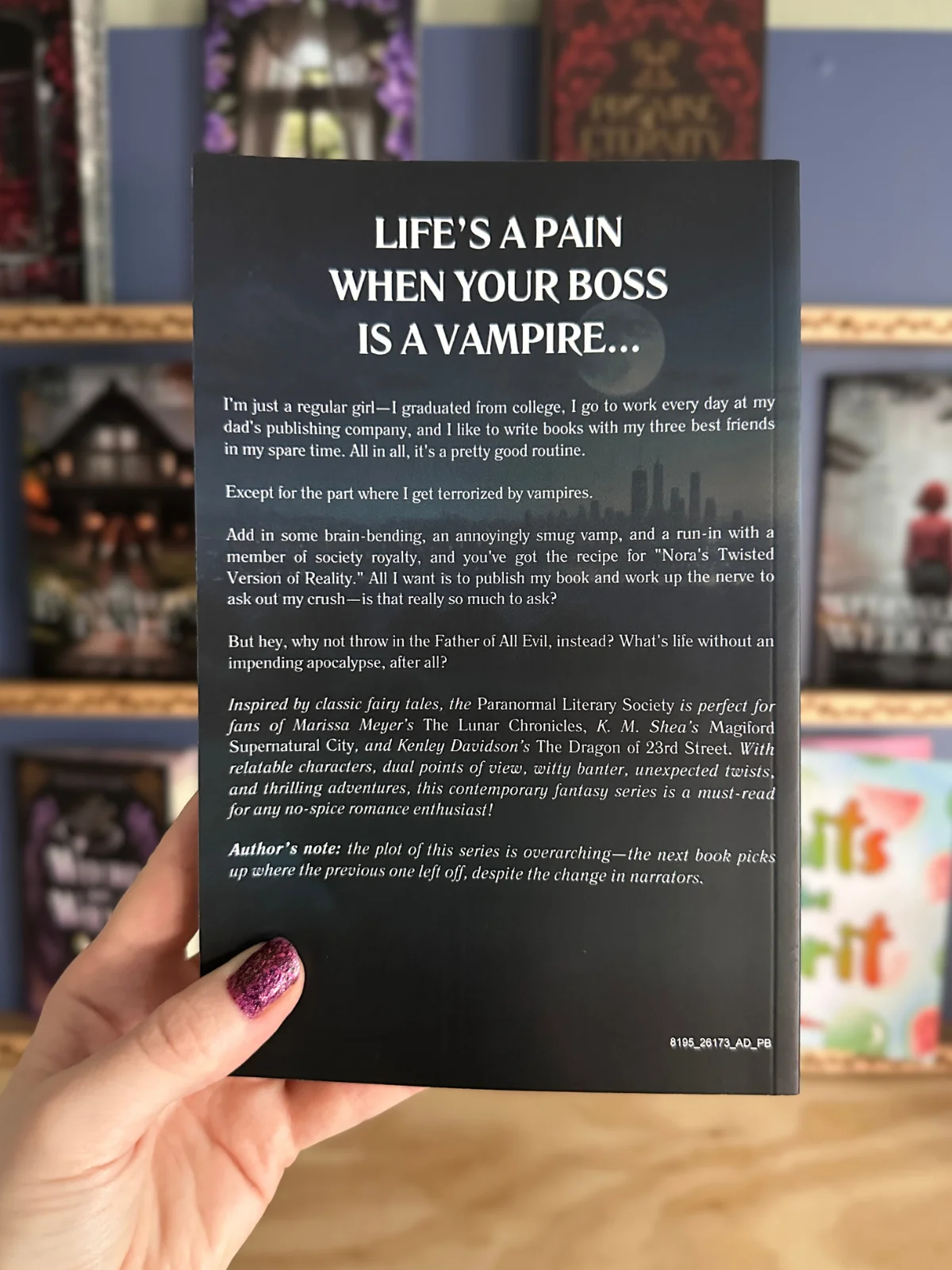 The Vampire's Masquerade signed deluxe paperback product image (2)