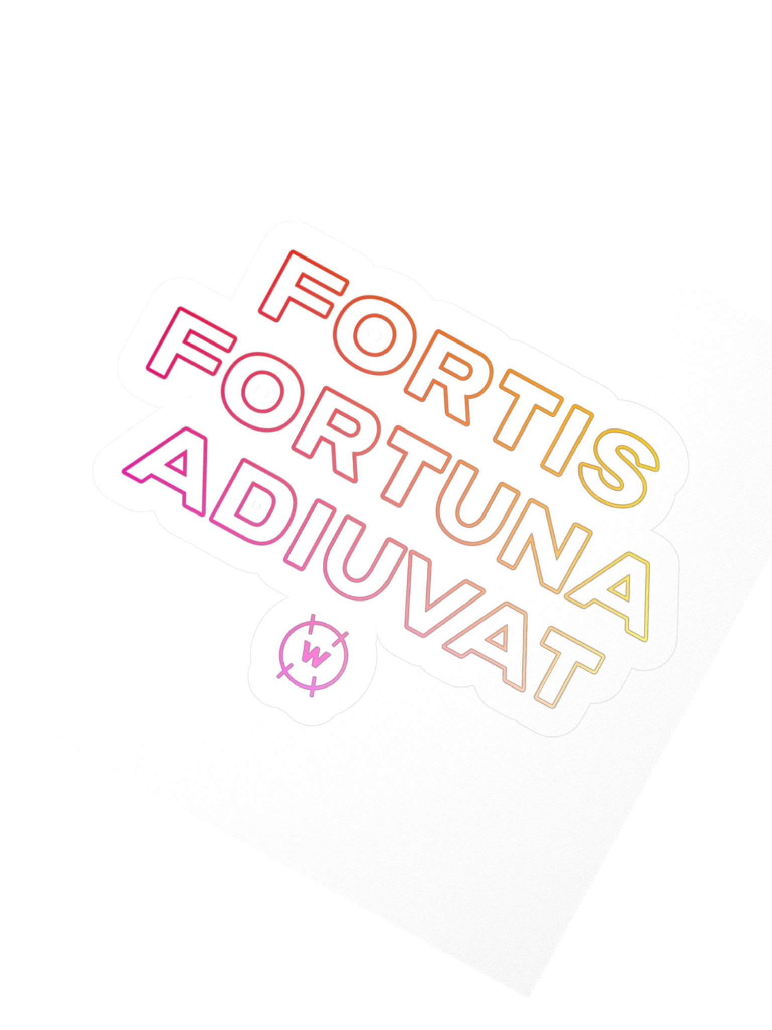 Fortis Fortuna Adiuvat Sticker product image (6)