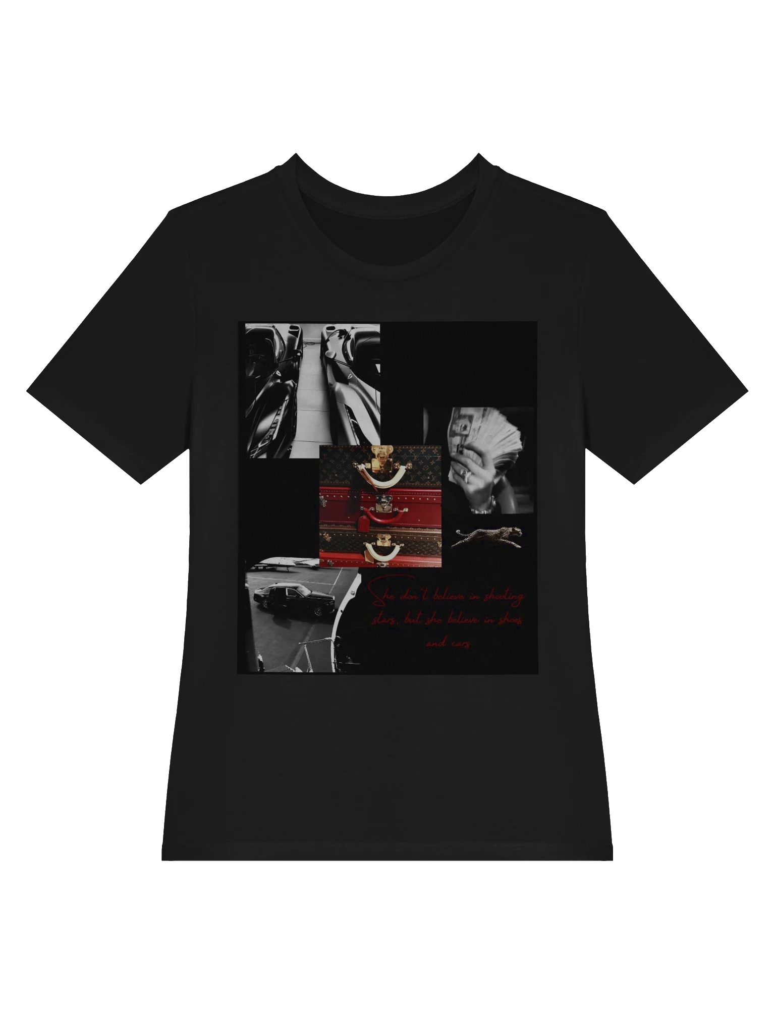 Luxury Lifestyle Collage Women's T-Shirt product image (1)