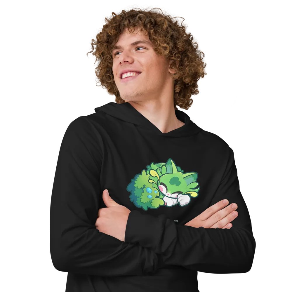 Sleeping Chloe • Unisex Hooded Long Sleeve Tee product image (6)