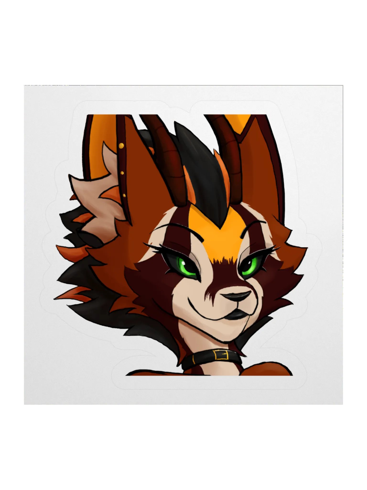 Foxmoth Nala Eyes Sticker product image (2)