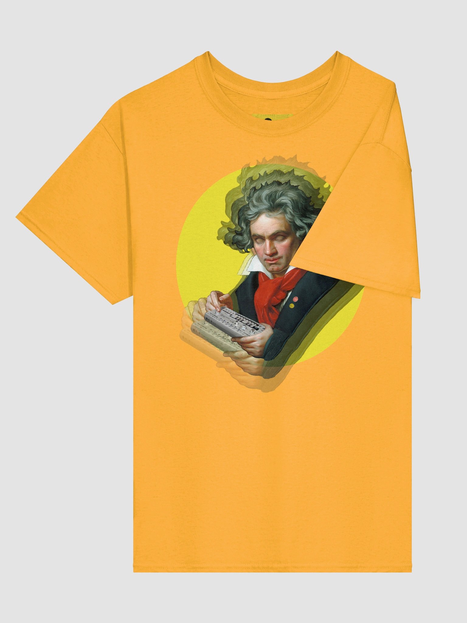 Roland van Beethoven by Frank Fonik (tb-3-0-3 tribute), Techno EDM Unisex t-shirt product image (4)