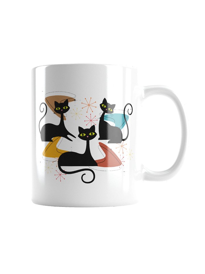 Retro Atomic Cats Mug product image (5)