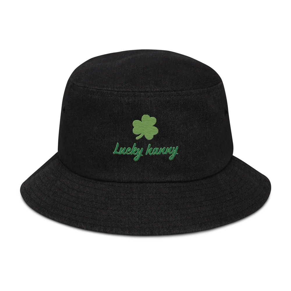 Lucky Hanny Denim Bucket Hats product image (1)