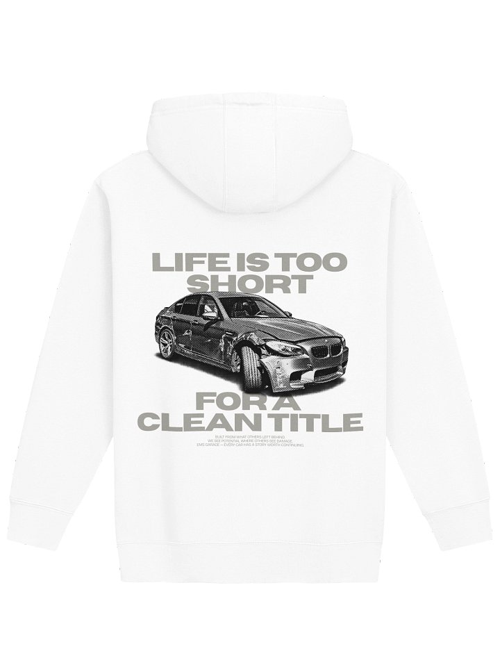 LITSFACT WHITE M5 HOODIE product image (2)