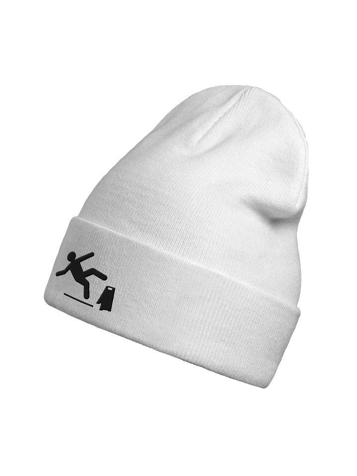 Wet Floor Bold Beanie (light mode) product image (2)