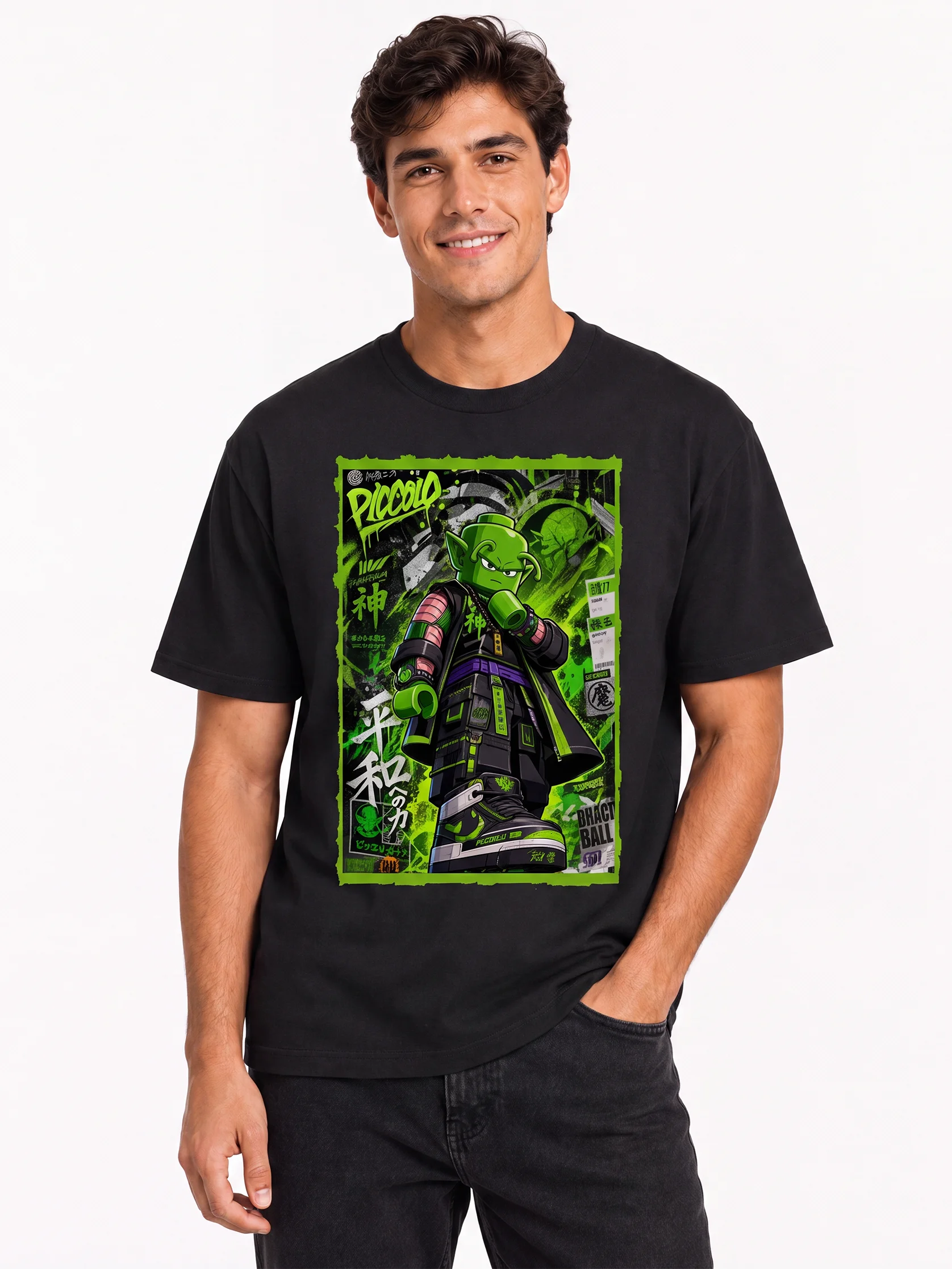 Piccolo Street-Art Graffiti Anime Tee product image (1)