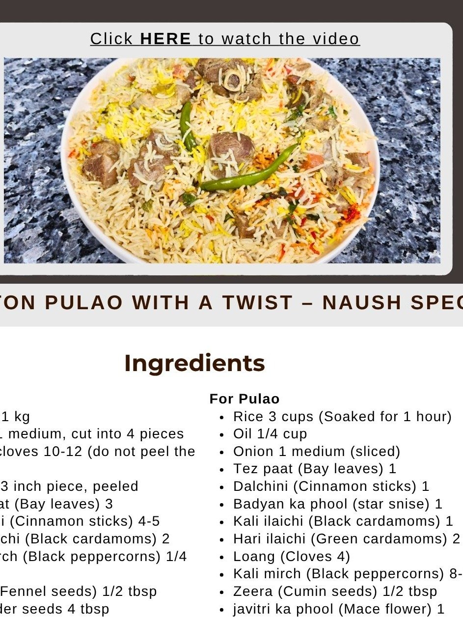 Mutton & Beef Collection by Naush – 36 Authentic Recipes Digital Cookbook product image (9)