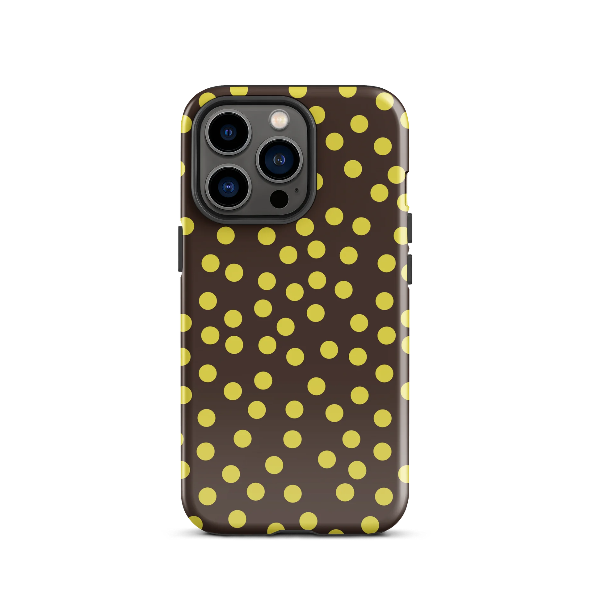 Choco Banana Scatter Dots iPhone Case product image (1)