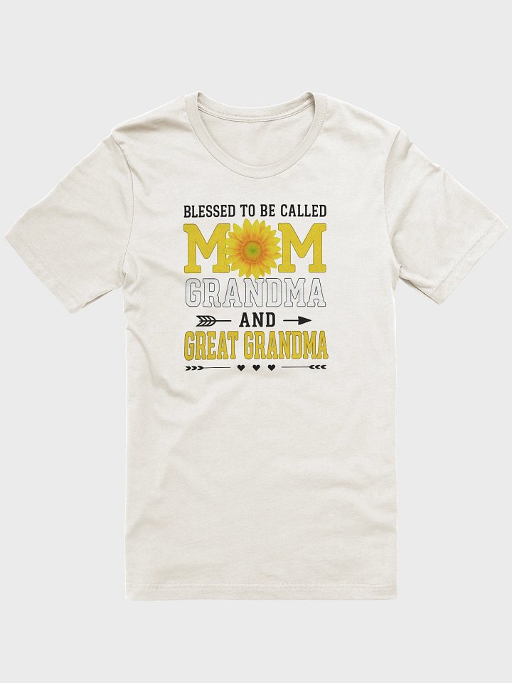 Mom Grandma Great Grandma – Generational Sunflower T-Shirt product image (49)