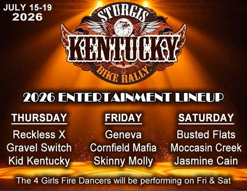 Headed up to rock @kentuckybikerally with @skinnymollyrocks tonight! 🤘🎸🔥