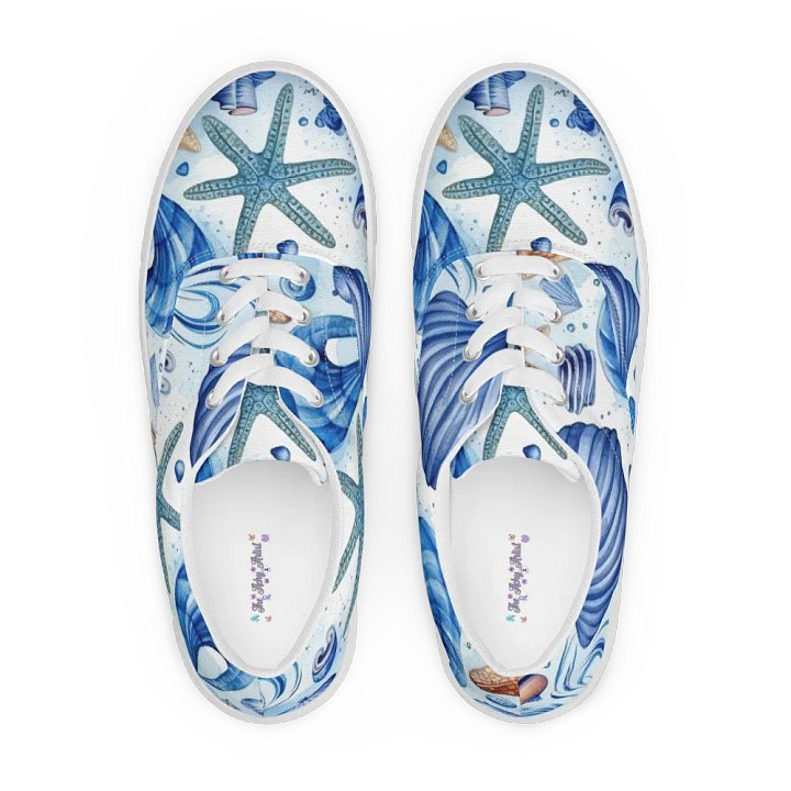 Seashell Serenade Canvas Sneakers product image (1)