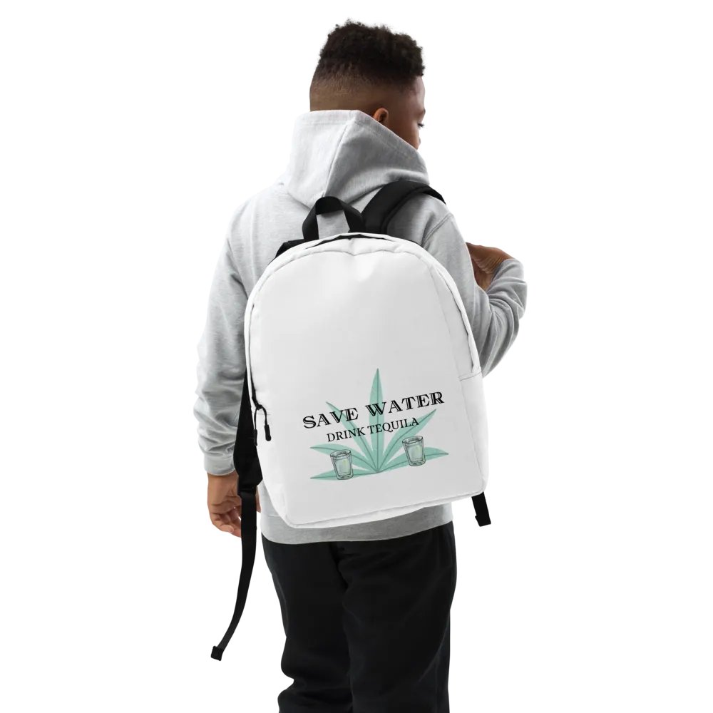 Save Water Backpack product image (12)