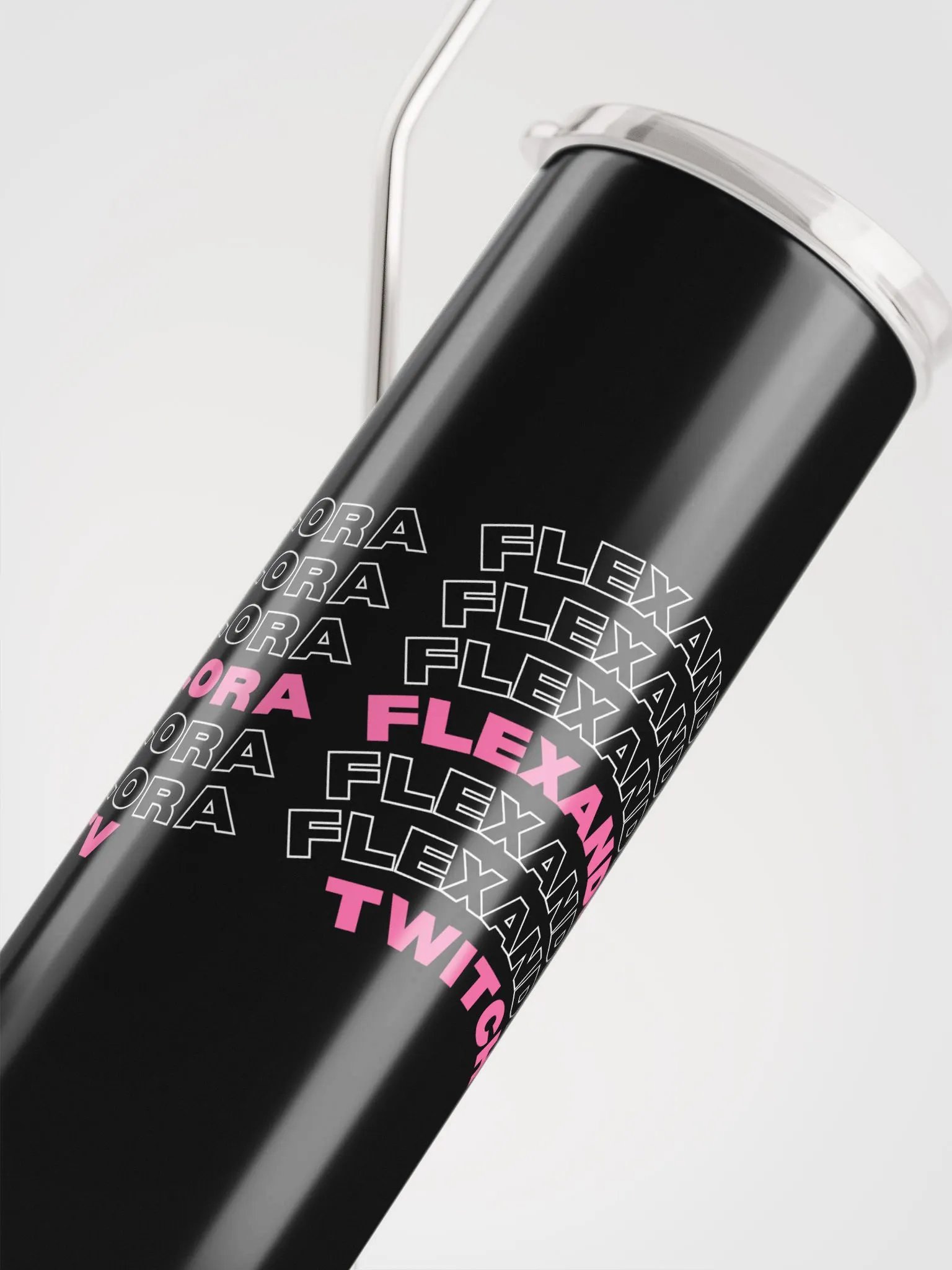FAF Metallic Tumbler with Straw product image (5)